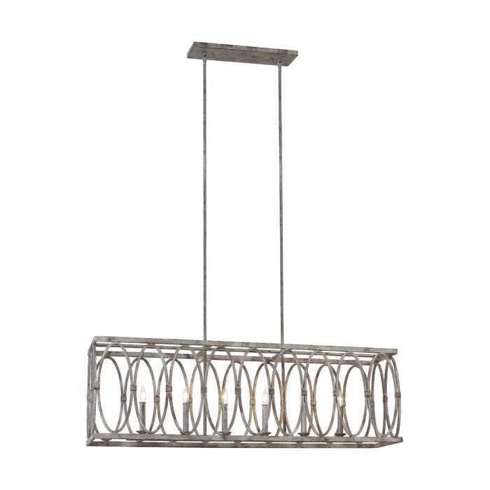 Cavana 6 Light Kitchen Island Linear Pendant thumbnail 2