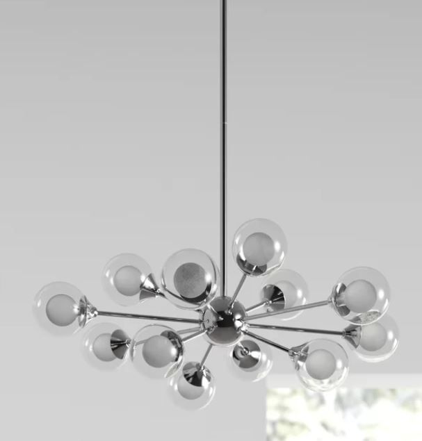David Rembert Light Sputnik Sphere Chandelier thumbnail 2