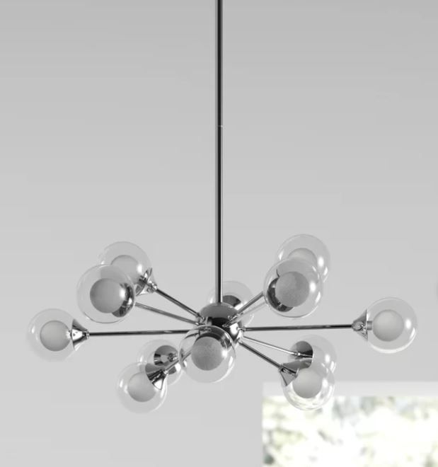David Rembert Light Sputnik Sphere Chandelier thumbnail 4
