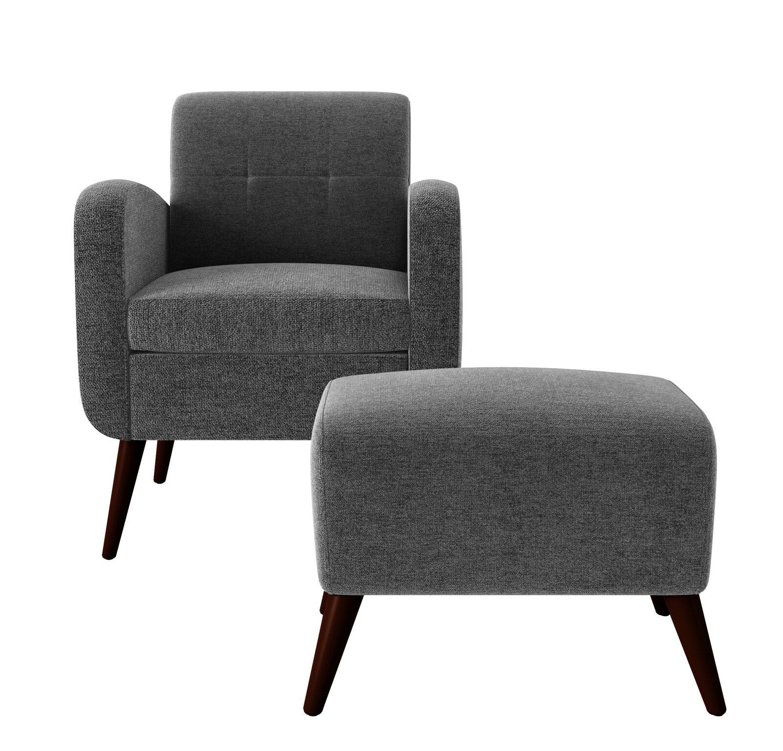 Joetta Armchair and Ottoman thumbnail 2