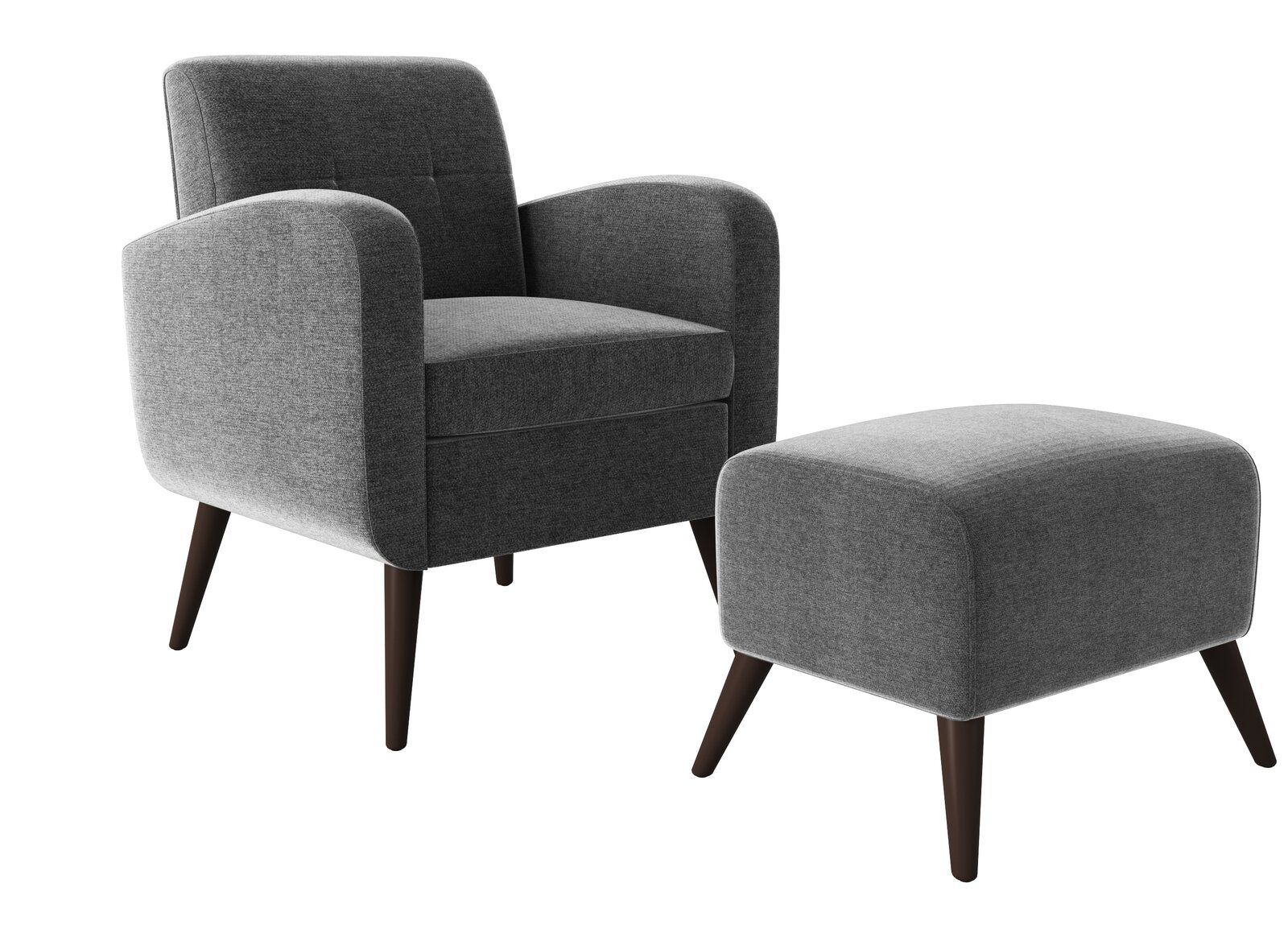 Joetta Armchair and Ottoman thumbnail 4