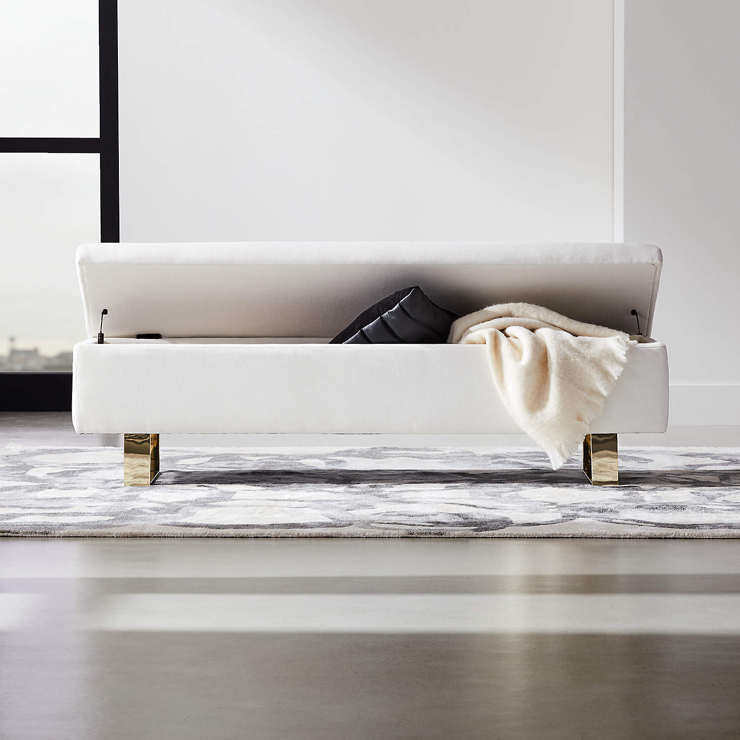 LINK IVORY STORAGE BENCH thumbnail 6