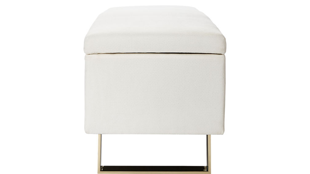 LINK IVORY STORAGE BENCH thumbnail 2