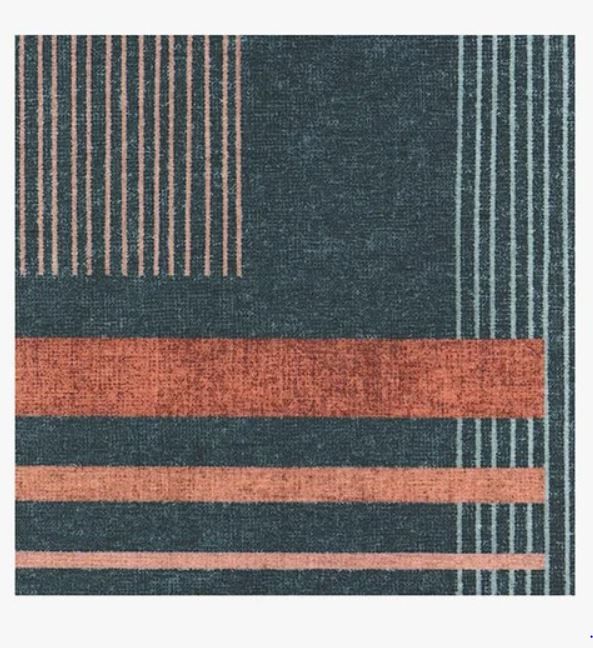 Quadra Teal Rug-8'x10' thumbnail 2