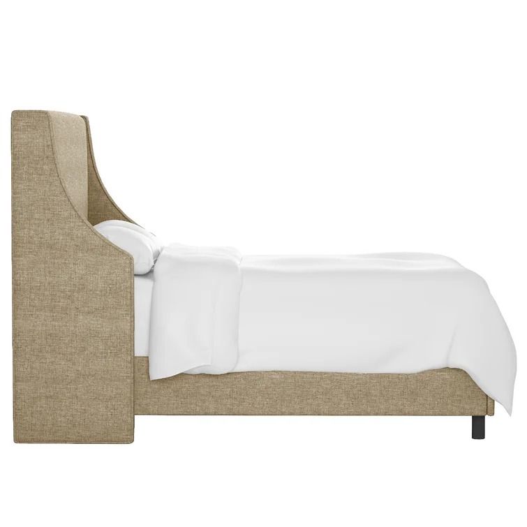 Maser Upholstered Low Profile Standard Bed-King thumbnail 3