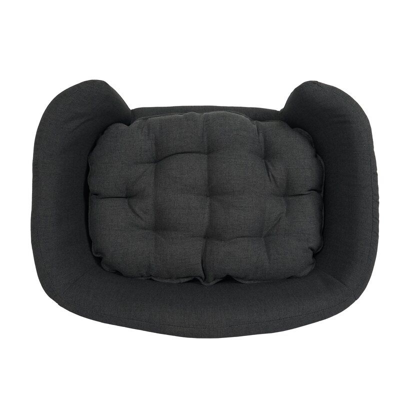 Cauthen Mid Century Plush Dog Sofa thumbnail 4
