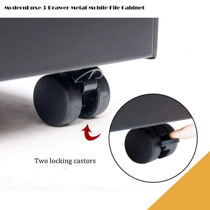 Andersson 3-Drawer Lateral Filing Cabinet thumbnail 8
