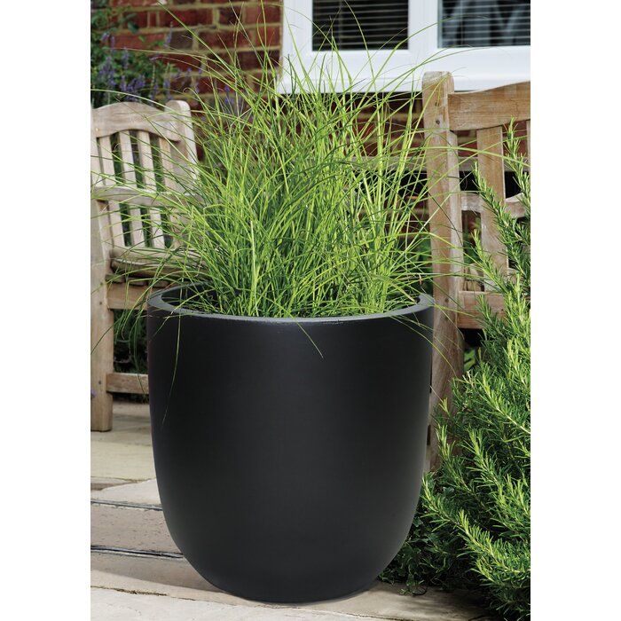 Modern Fiberglass Pot Planter thumbnail 2