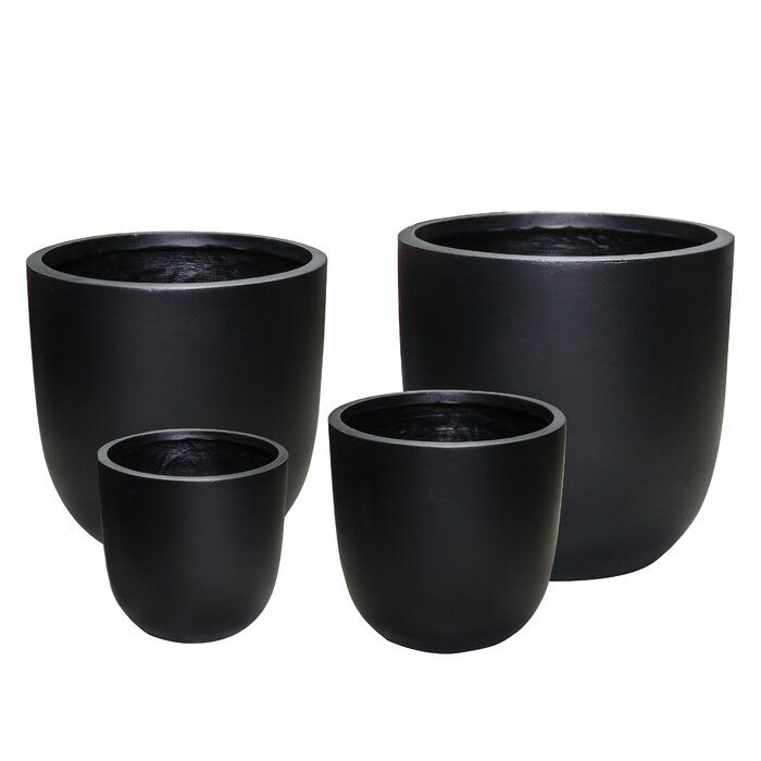 Modern Fiberglass Pot Planter thumbnail 5