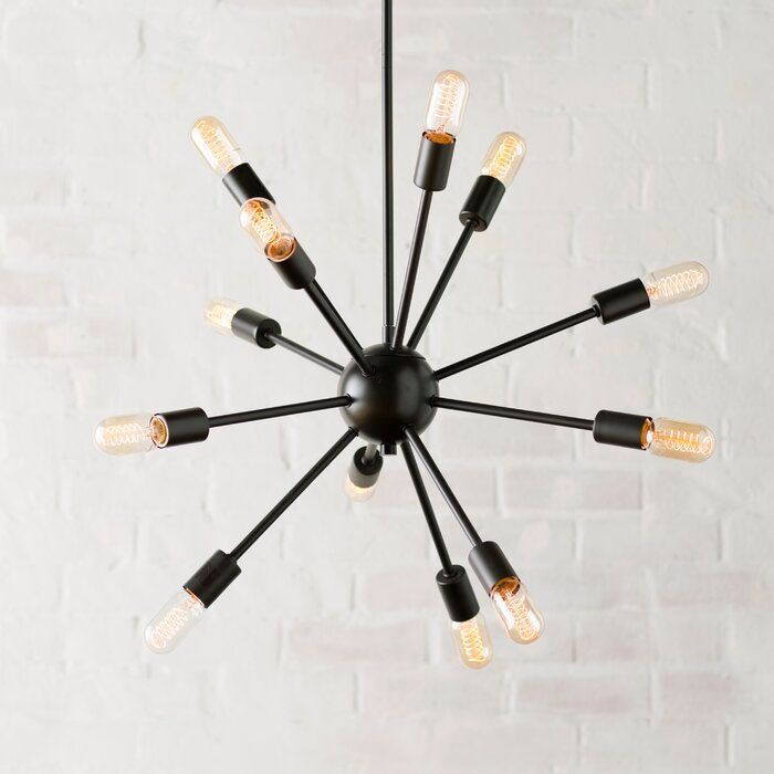 Wil 12 Light Sputnik Sphere Chandelier thumbnail 2