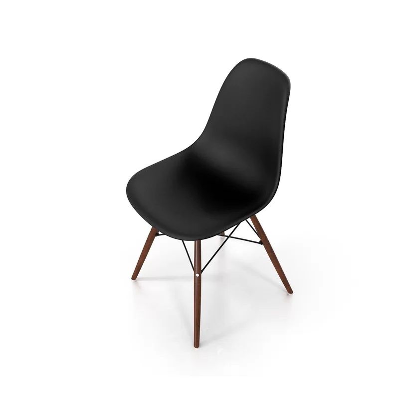 Stesha Plastic Dining Chair Set of 2 thumbnail 2