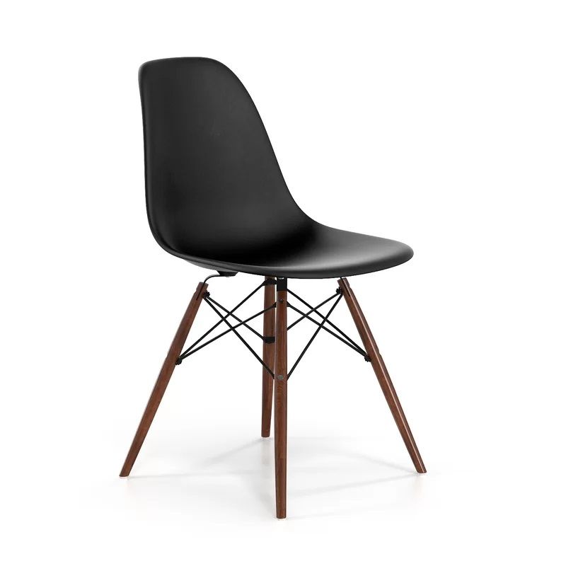 Stesha Plastic Dining Chair Set of 2 thumbnail 3