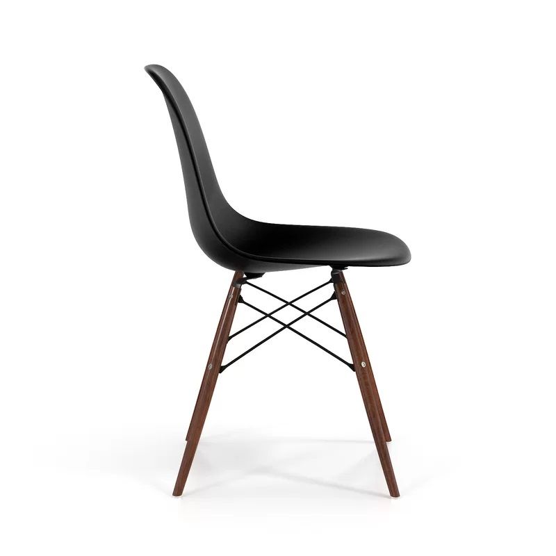 Stesha Plastic Dining Chair Set of 2 thumbnail 4