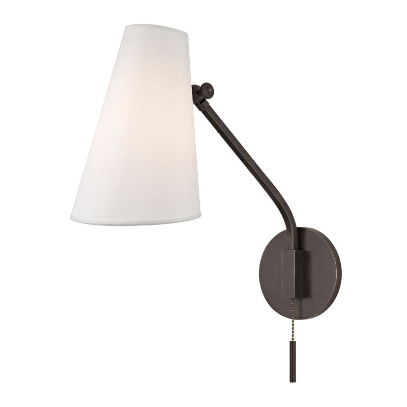 One Light Swing Arm Wall Sconce thumbnail 2
