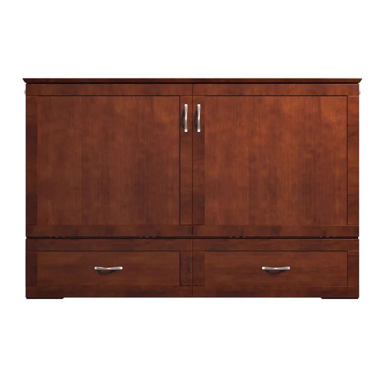 Audet Storage Murphy Bed with Mattress-Queen thumbnail 3