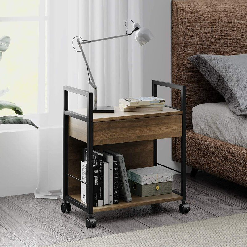 Mobile Printer Stand with Storage Drawer thumbnail 3