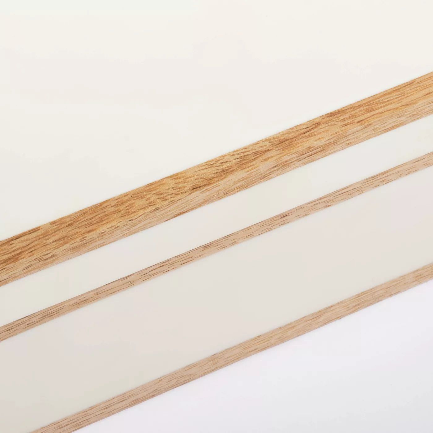 Decorative Wood Edge Trim Box with Resin Inlay Ivory thumbnail 3