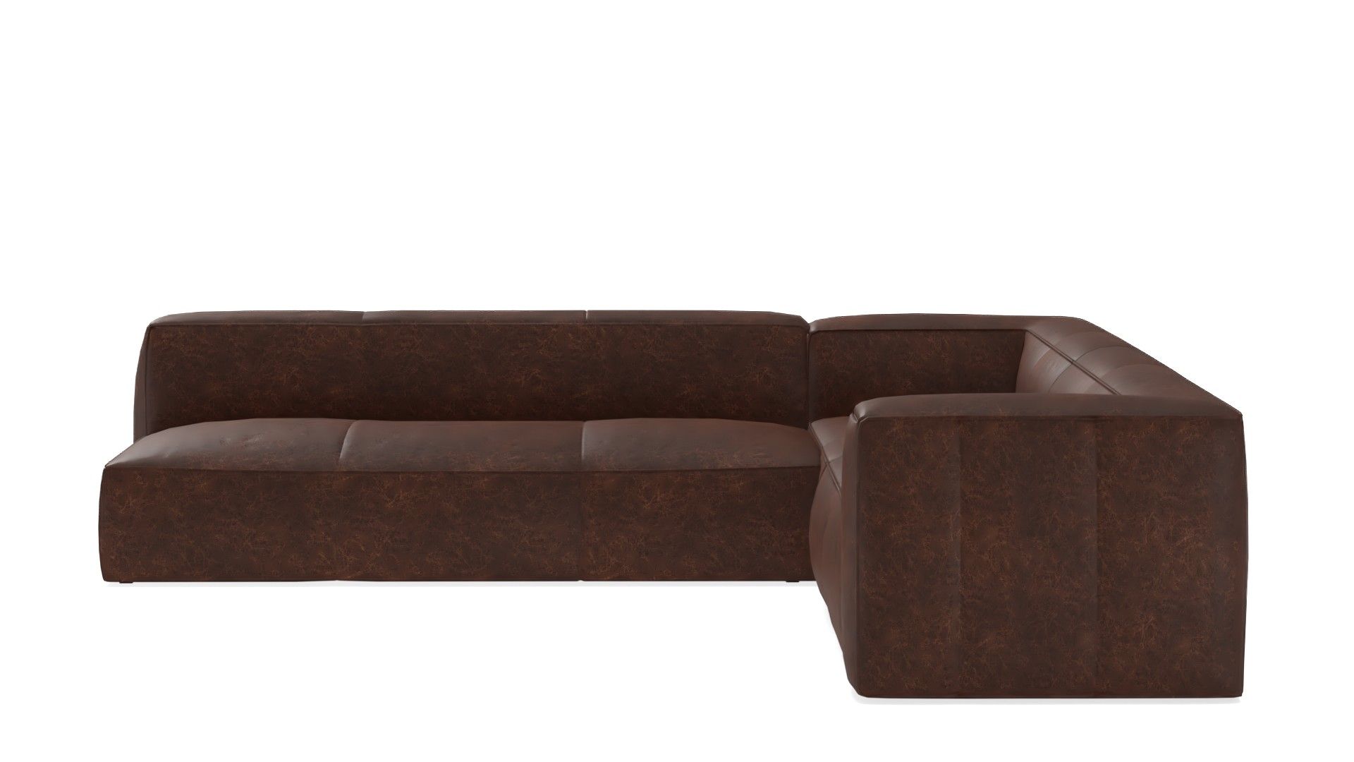 LENYX 2-PIECE LEATHER EXTRA LARGE SECTIONAL thumbnail 2