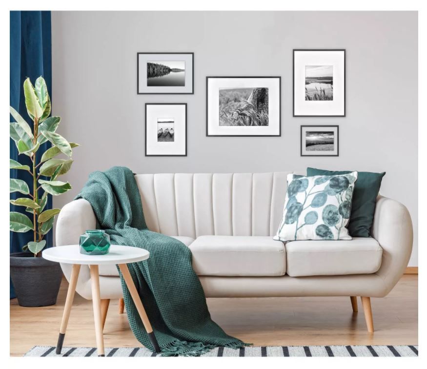 Thin Gallery Matted Photo With frame thumbnail 4