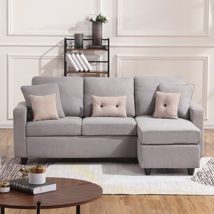 Reversible Sofa and Chaise with Ottoman thumbnail 2