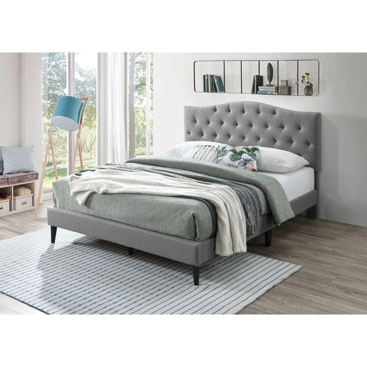 Lakeville Upholstered Platform Bed-Queen thumbnail 2