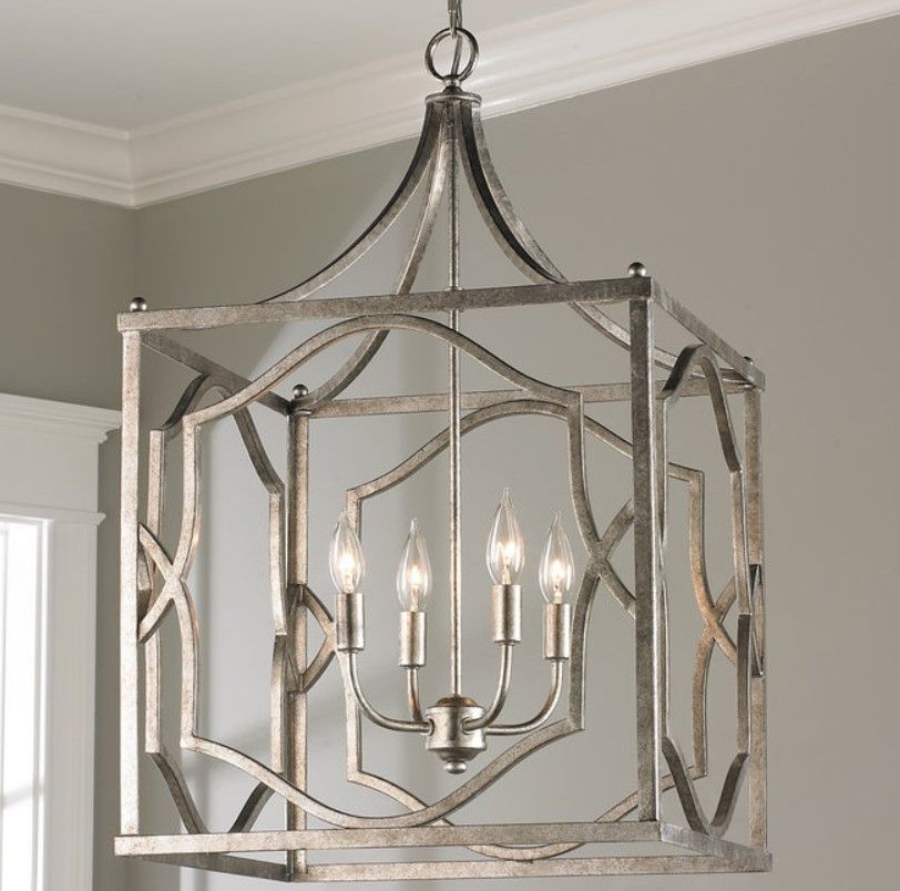 Modern Fretwork Cage Lantern Medium thumbnail 2