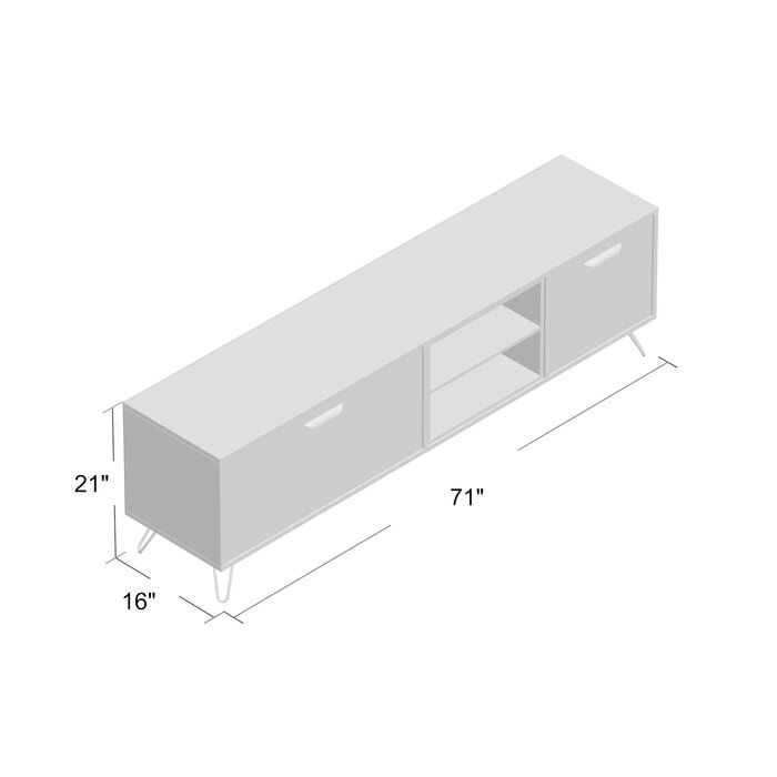Dunlop TV Stand for TVs up to 78" thumbnail 2