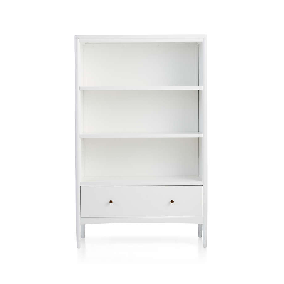 Hampshire Tall White Bookcase thumbnail 2