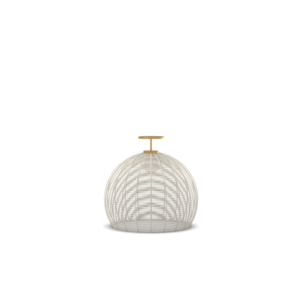 Ivory Woven Rope Flushmount thumbnail 4