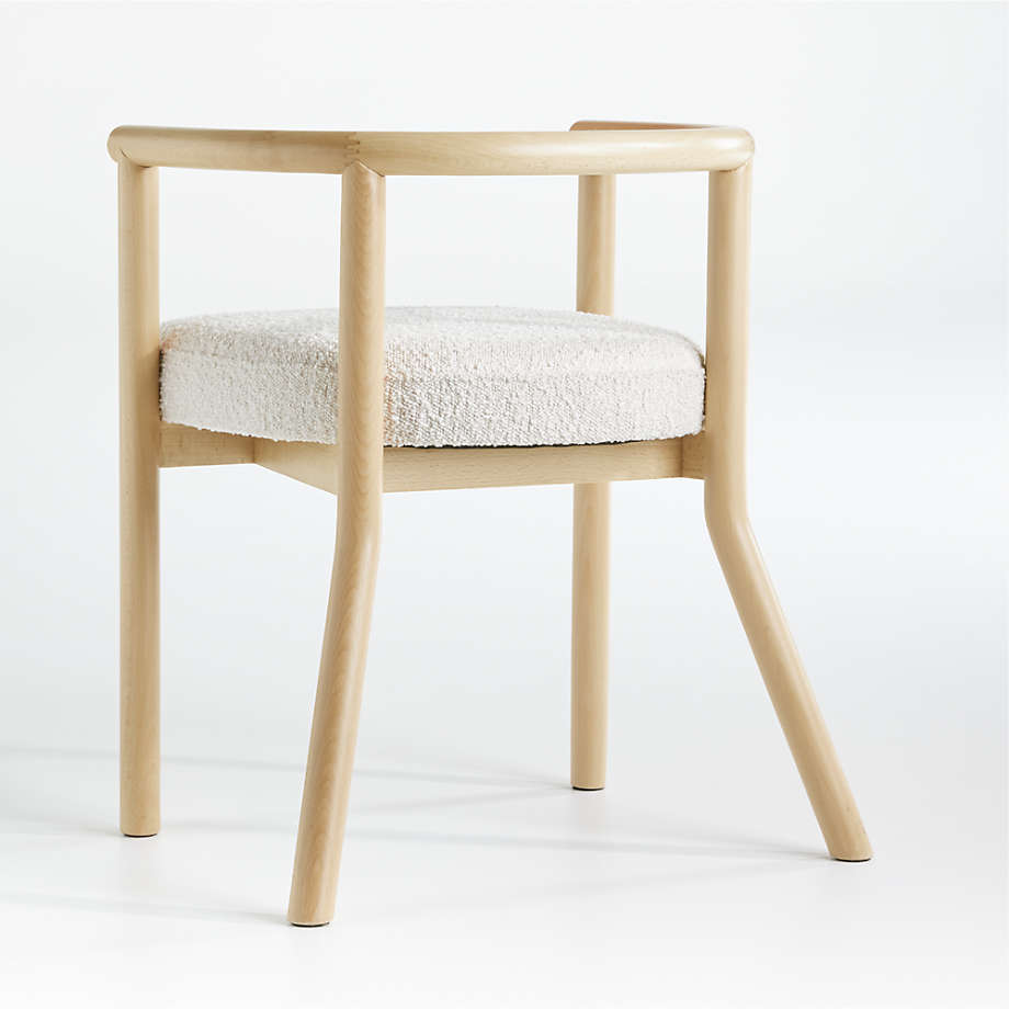 Kids White Horse Desk Chair thumbnail 4