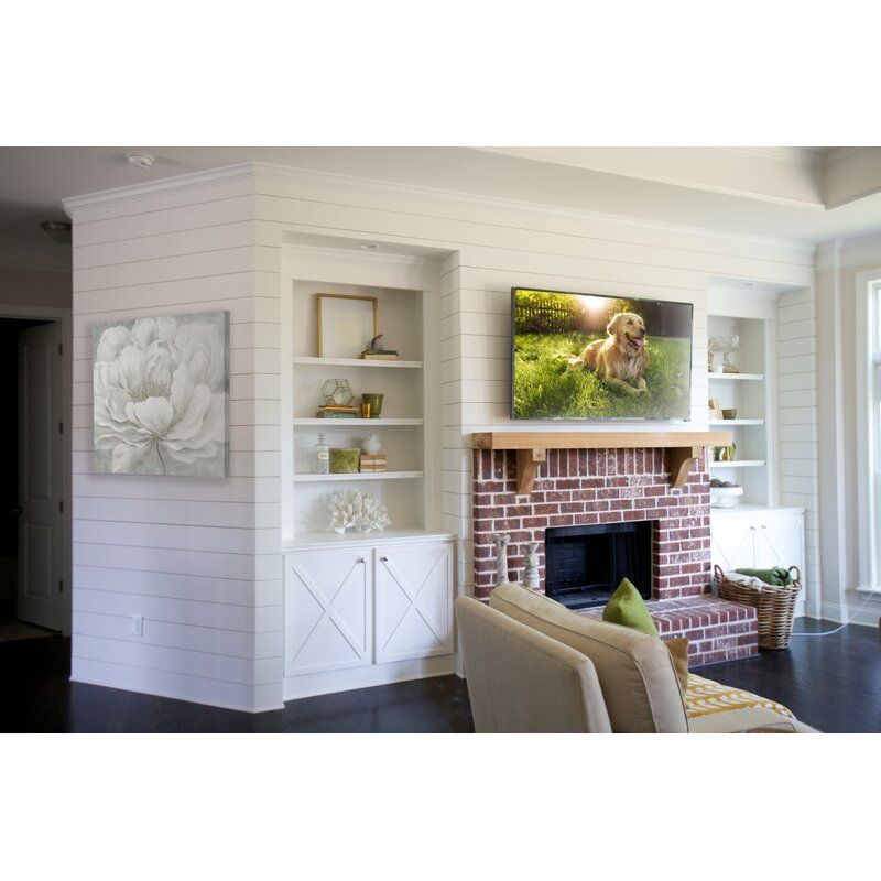 Solid Wood Wall Paneling in White thumbnail 2