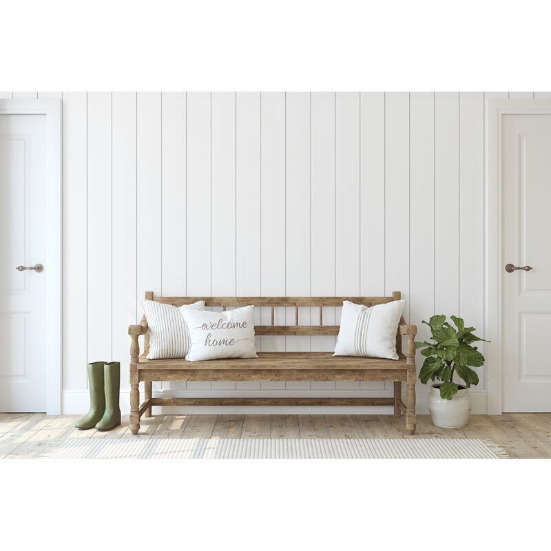 Solid Wood Wall Paneling in White thumbnail 3