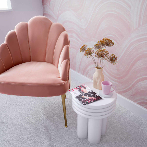 Kirby Concrete Accent Table - Ivory thumbnail 3