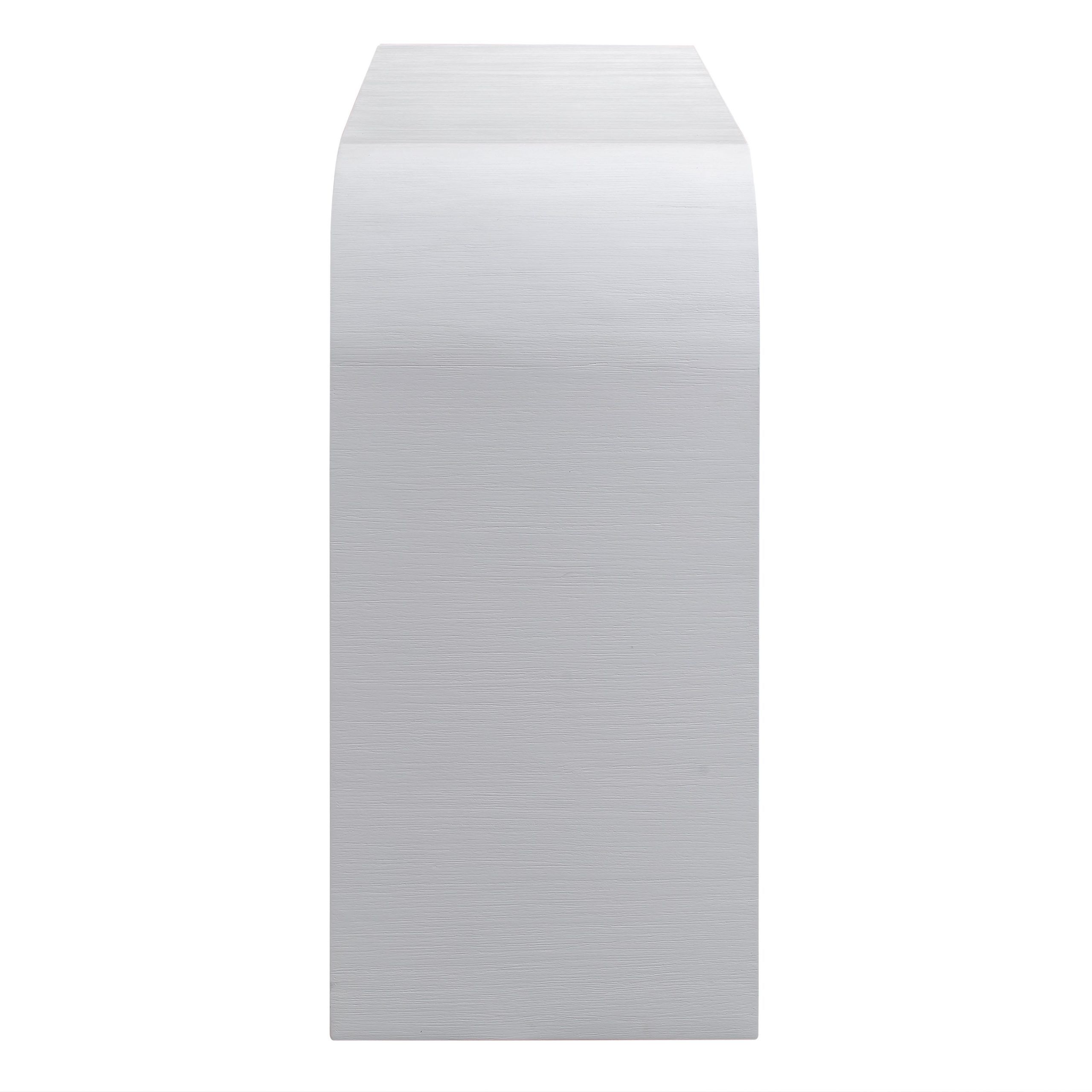 Bump White Console Table thumbnail 2