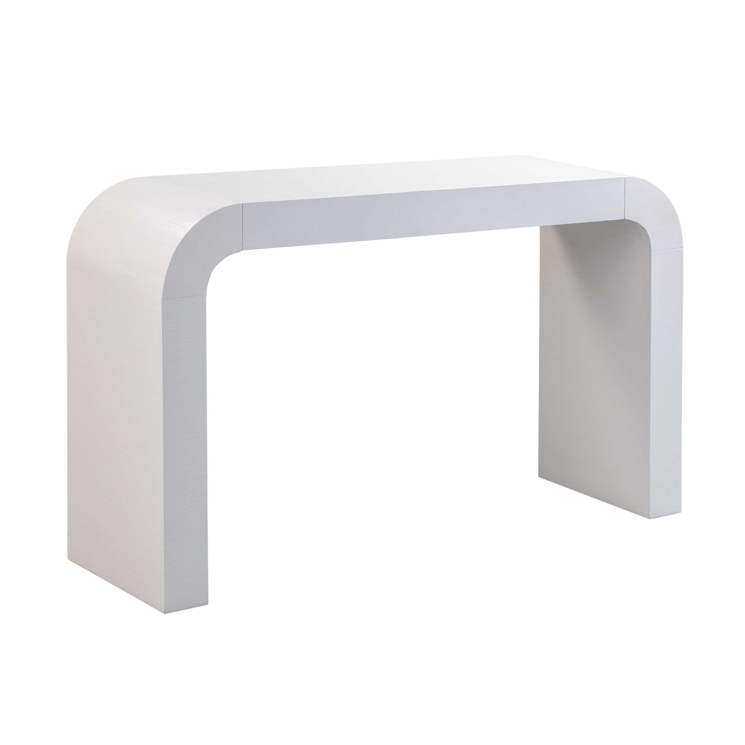 Bump White Console Table thumbnail 3