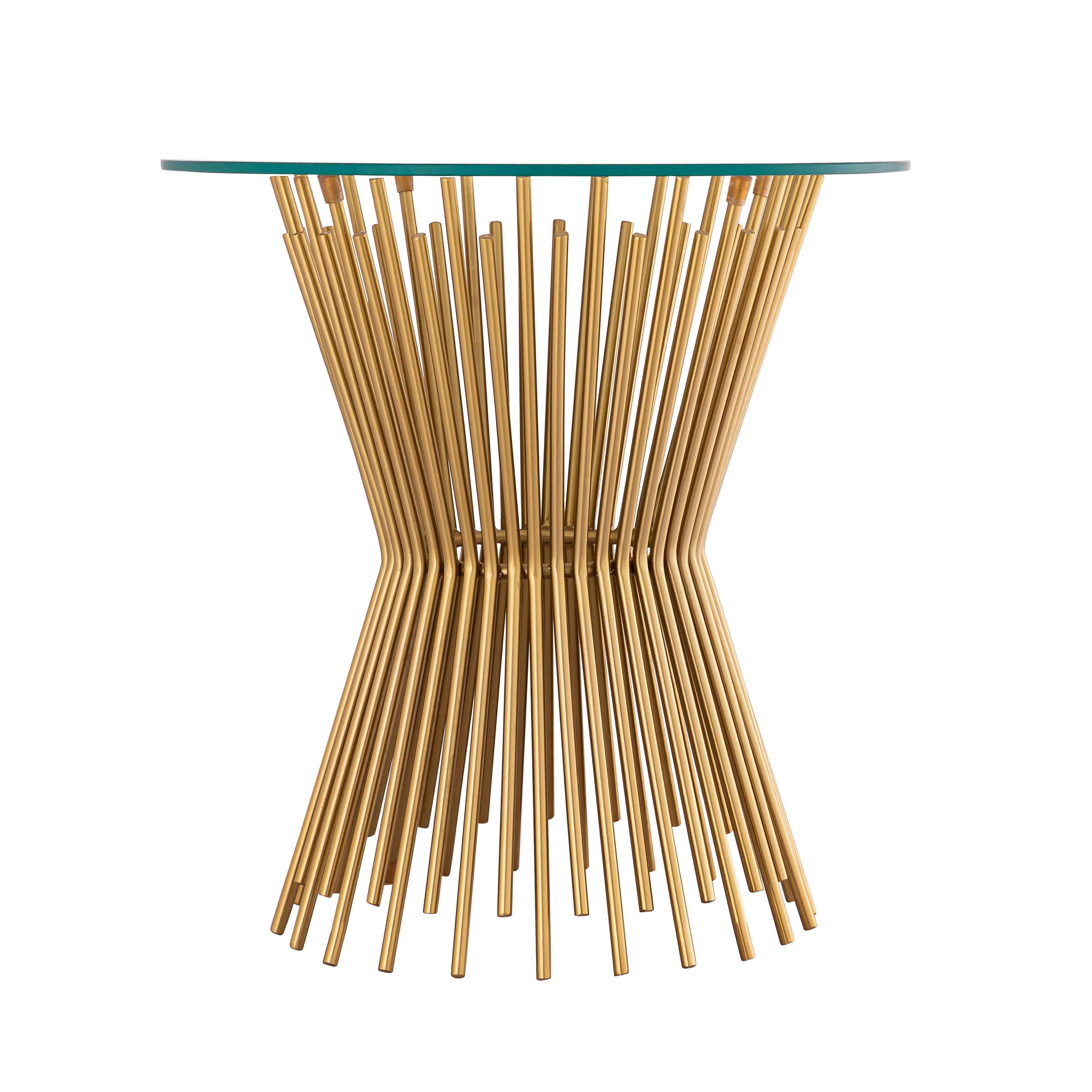 Eira Glass Accent Table thumbnail 2