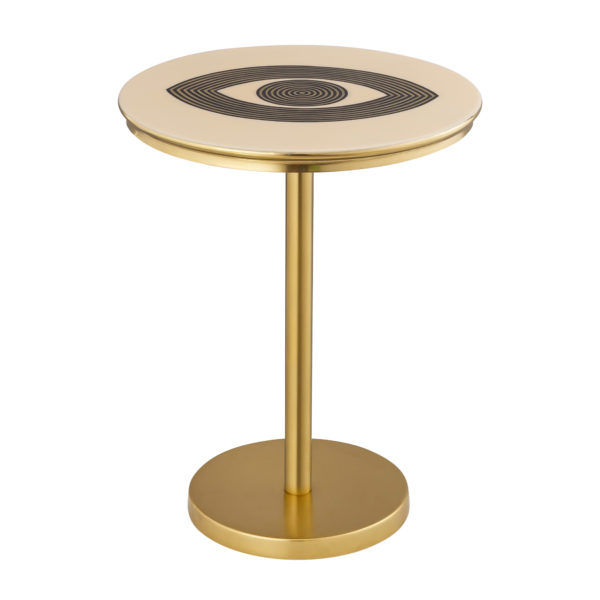 Brass Eye Accent Table thumbnail 3