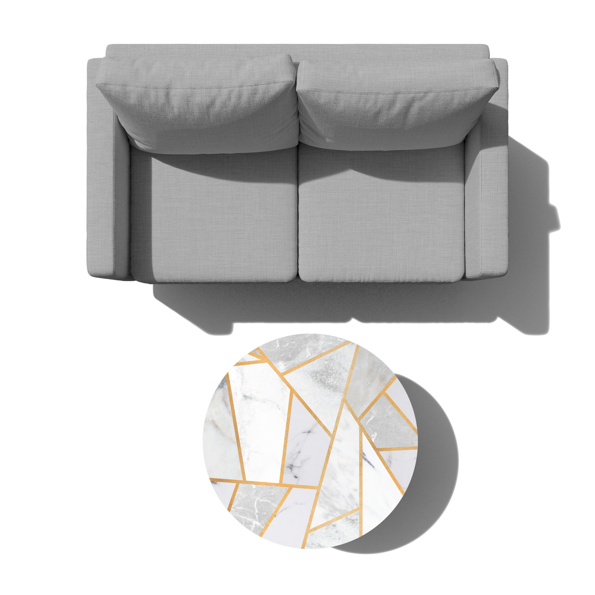 Latte Round Coffee Table thumbnail 3