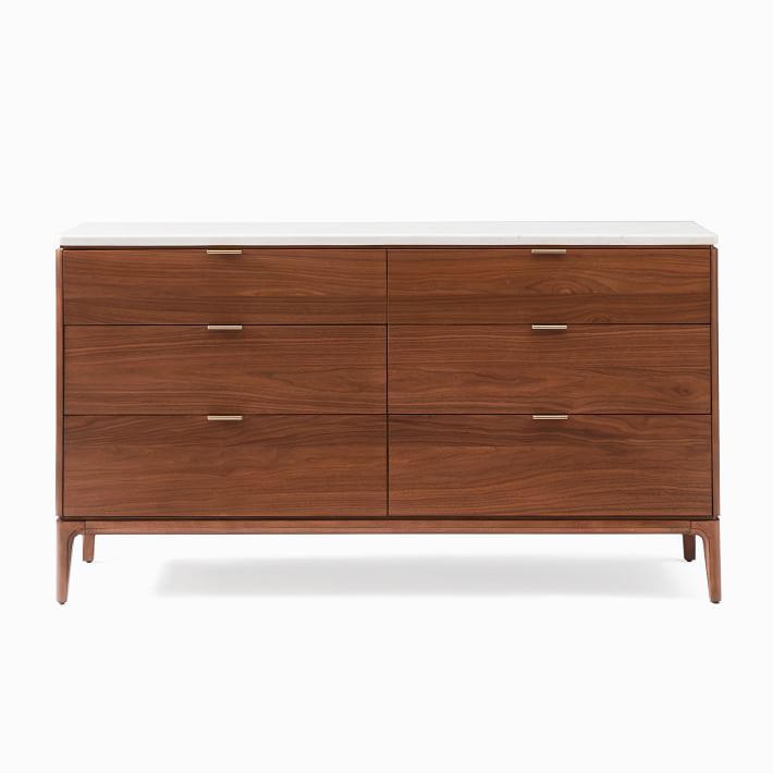 Parker Storage Marble And Cool Walnut thumbnail 4