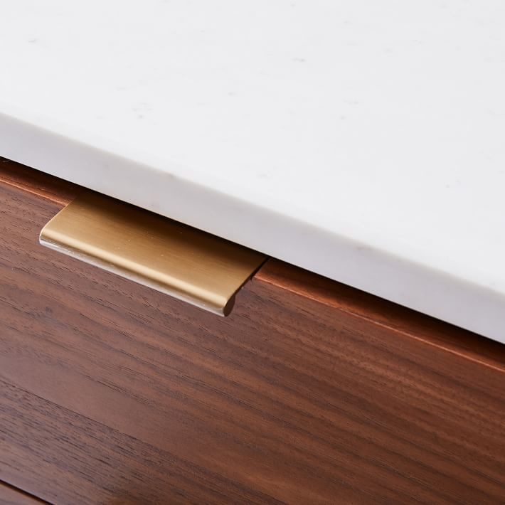 Parker Storage Marble And Cool Walnut thumbnail 7