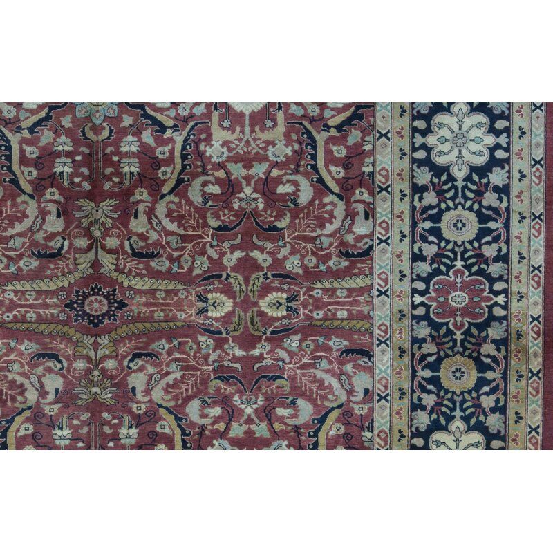 Oriental Hand Knotted Wool Rug-12'x15' thumbnail 3