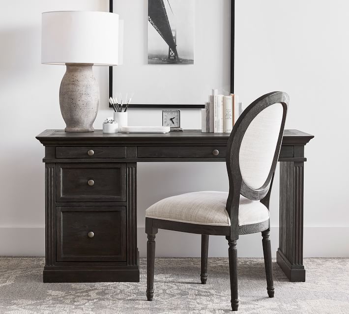 Livingston Single Cabinet Writing Desk (57") thumbnail 3