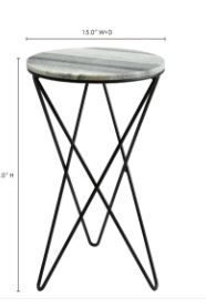 EVANGELINE ACCENT TABLE thumbnail 4