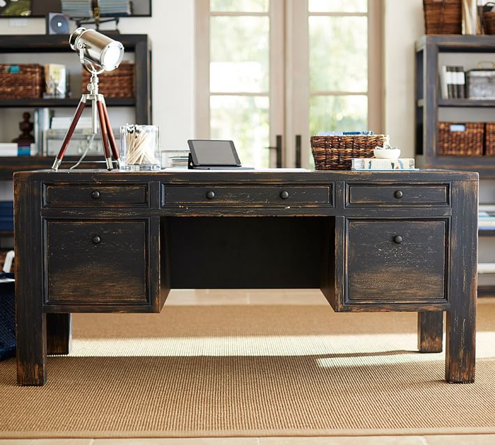 Dawson Desk with Drawers thumbnail 4