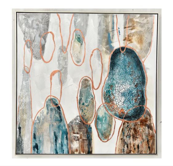 Droplets 2 Framed Wall Art