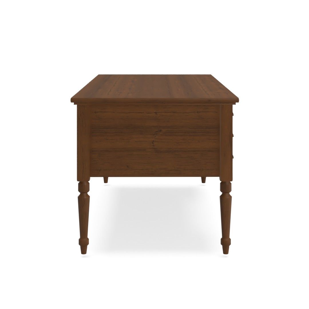 Printers Keyhole Desk with Drawers thumbnail 2