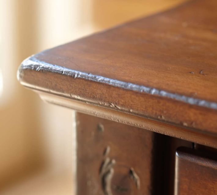 Printers Keyhole Desk with Drawers thumbnail 4