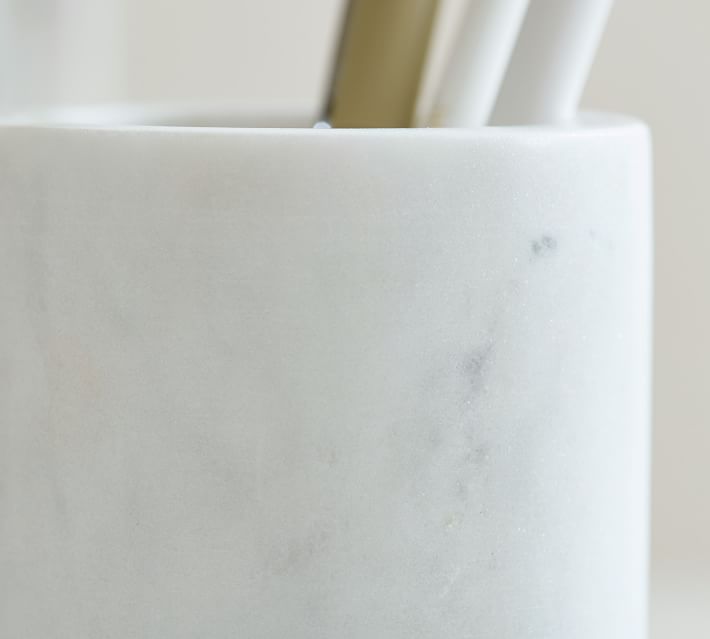 Marble Desk Accessory Pencil Cup thumbnail 4