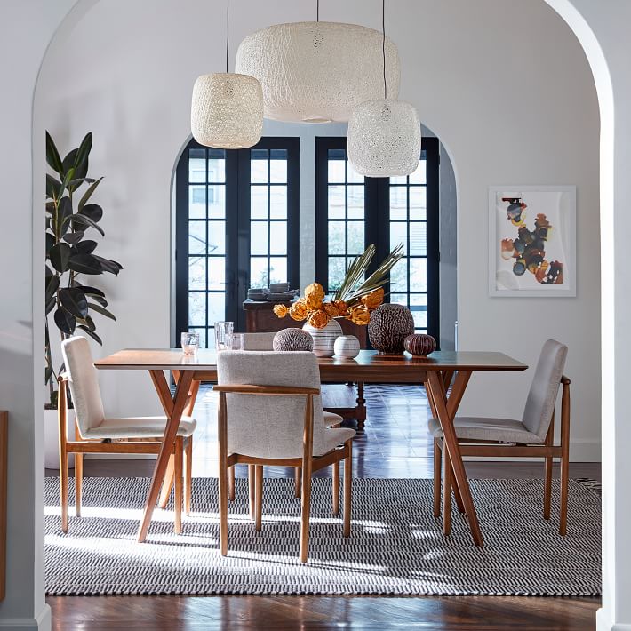 Mid Century Expandable Dining Table thumbnail 2