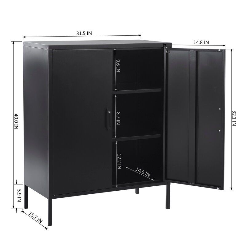 Bryton 2 Door Accent Cabinet thumbnail 4